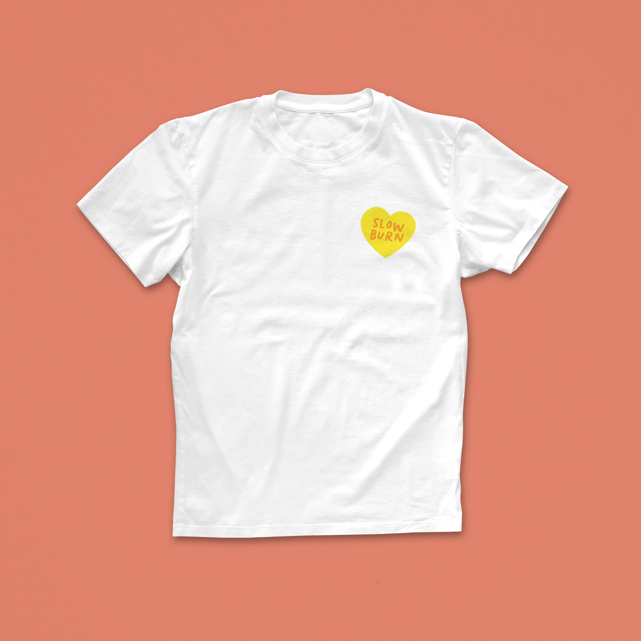 Slow Burn T-Shirt – Romance Reader Bookish Tee for Fans of Tension and Payoff