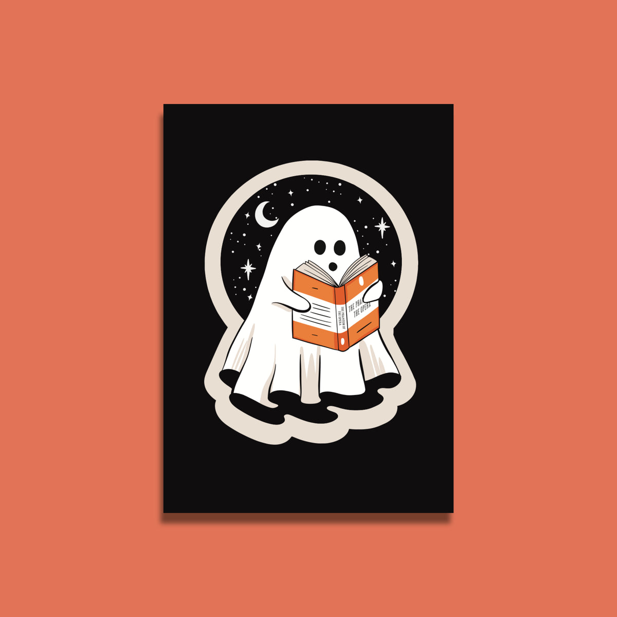 Bookish Halloween Postcard Set