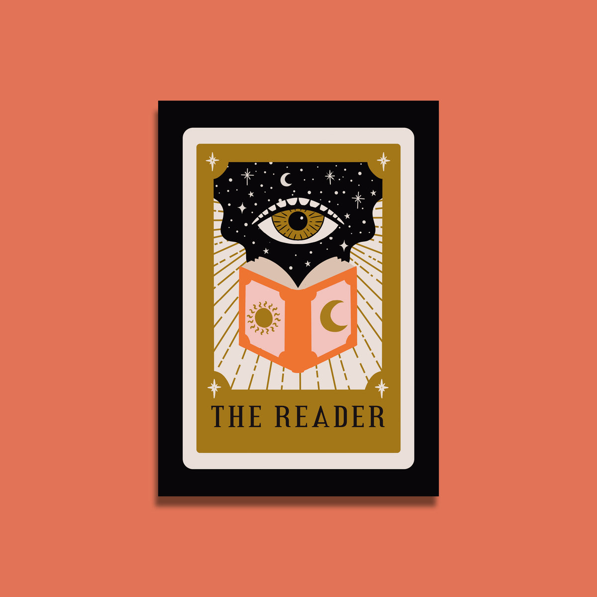 Bookish Halloween Postcard Set