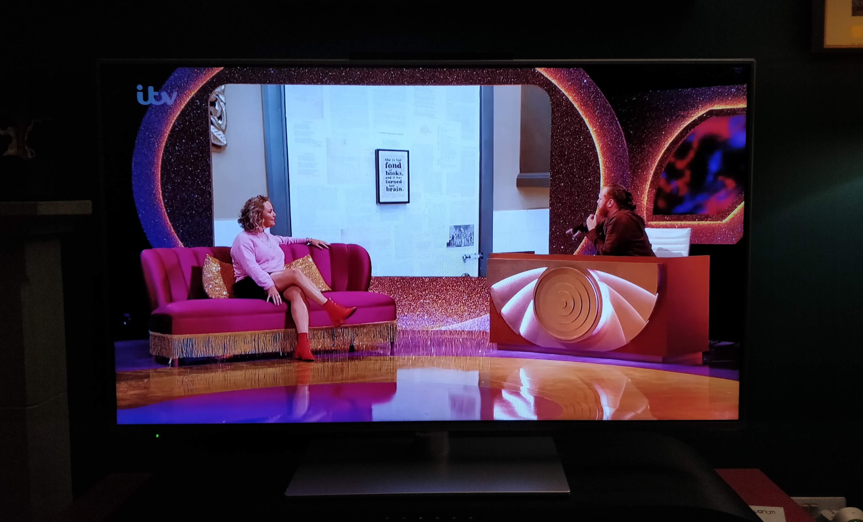 Too fond of books print Charlie Brooker Through the Keyhole
