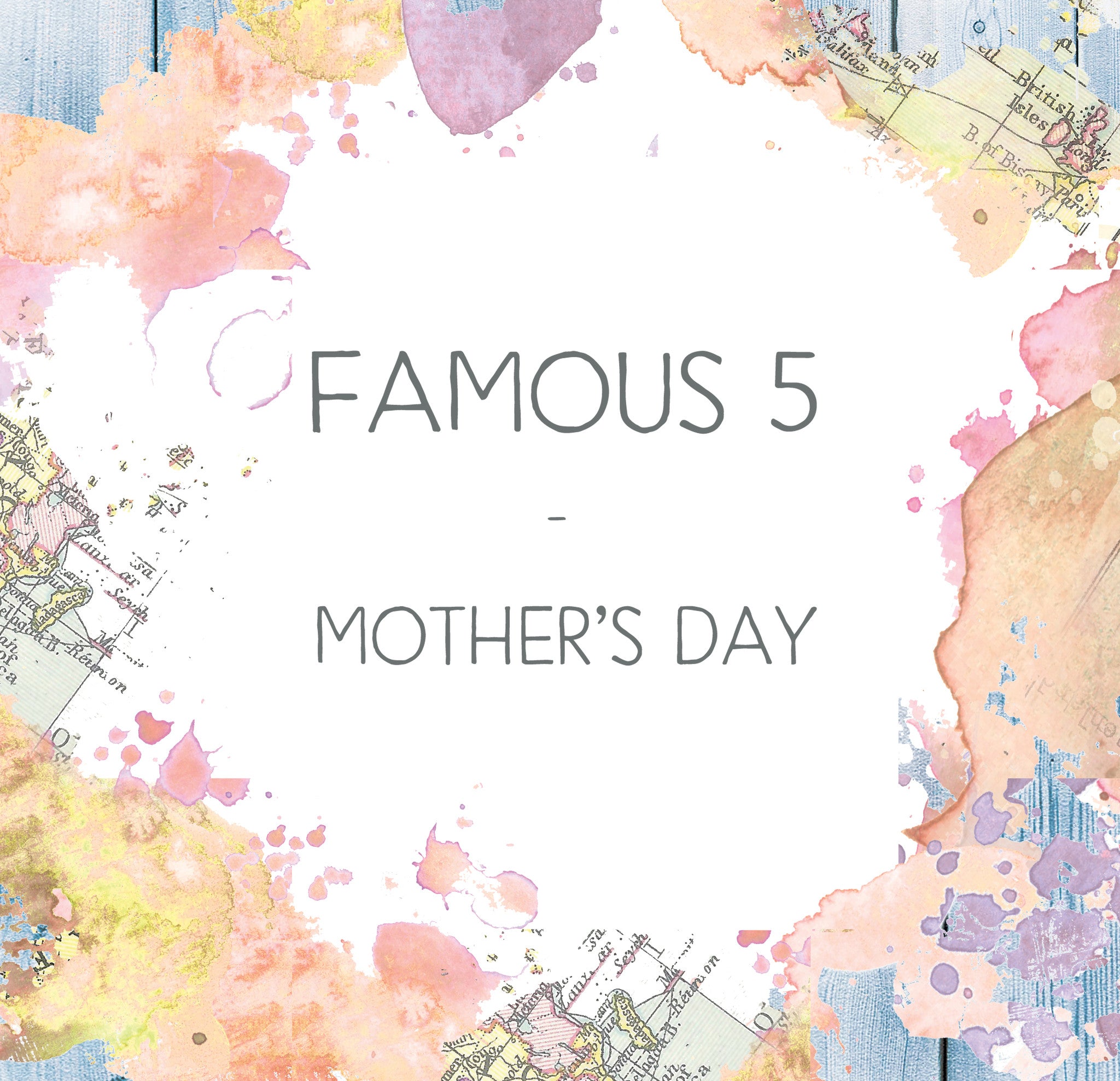 Bookishly's Famous Five - Mother's Day Edition