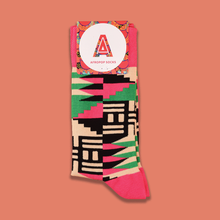 Afropop socks. Patterns inspired by African Heritage. Gifts for Book lover, bookworms, readers and bibliophiles. In support of black history month.