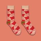 Afropop socks. Patterns inspired by African Heritage. Gifts for Book lover, bookworms, readers and bibliophiles. In support of black history month.