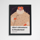 Alice's Adventures in Wonderland - Audrey X Bookishly Art Print