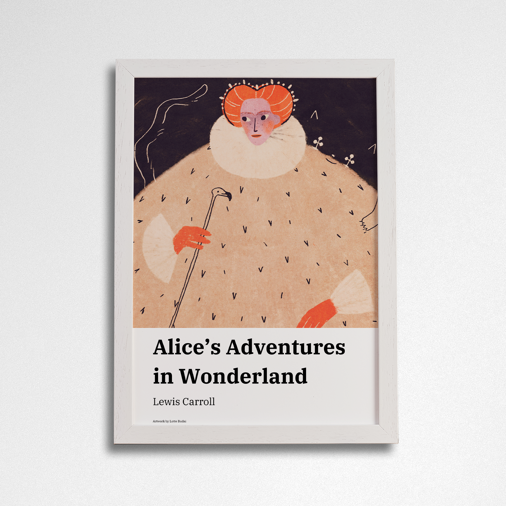 Alice's Adventures in Wonderland - Audrey X Bookishly Art Print