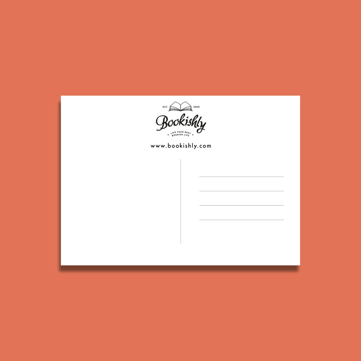 Bookish Halloween Postcard Set