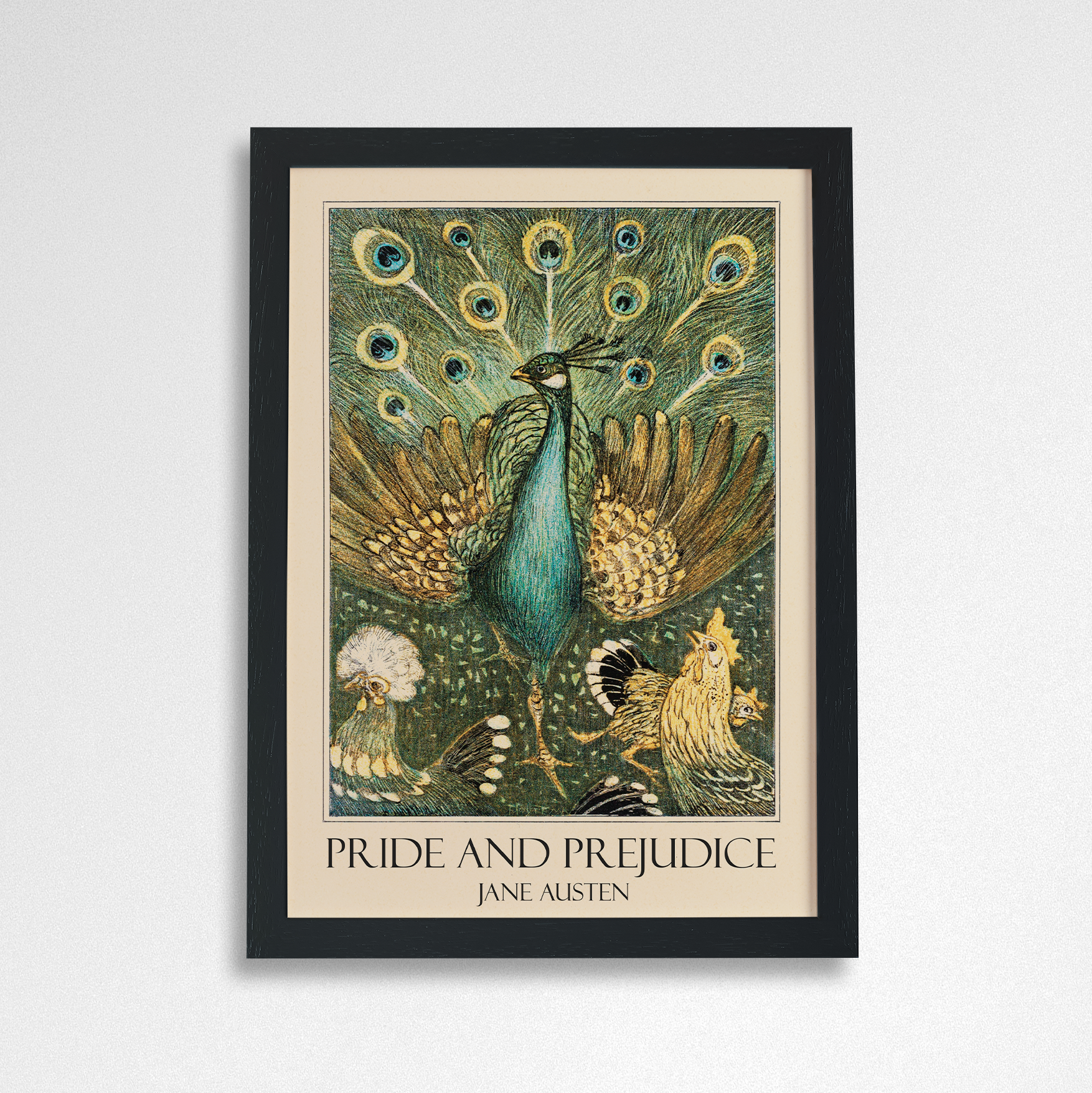 Pride and Prejudice - Classic Literature Art Print