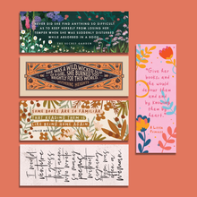 Book Lover Female Author Bookmark Bundle - Five Pack