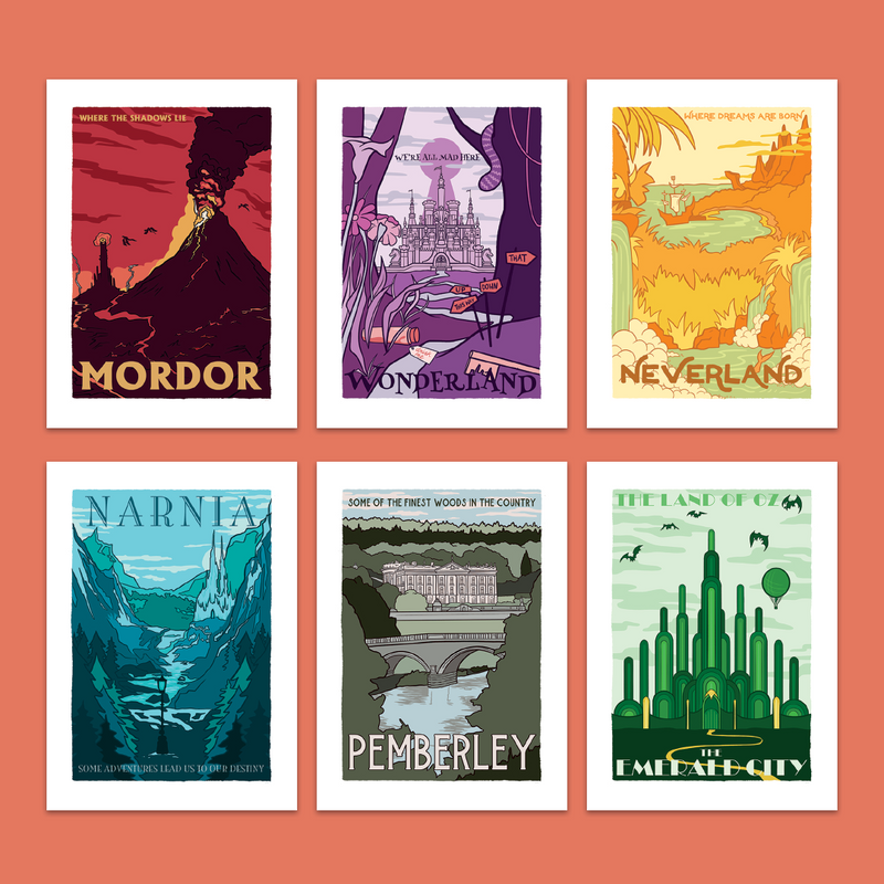 Narnia Fictional Travel Vinyl Sticker