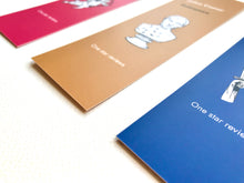 Funny Shakespeare Bookmark Set – One Star Review (Set of 3)