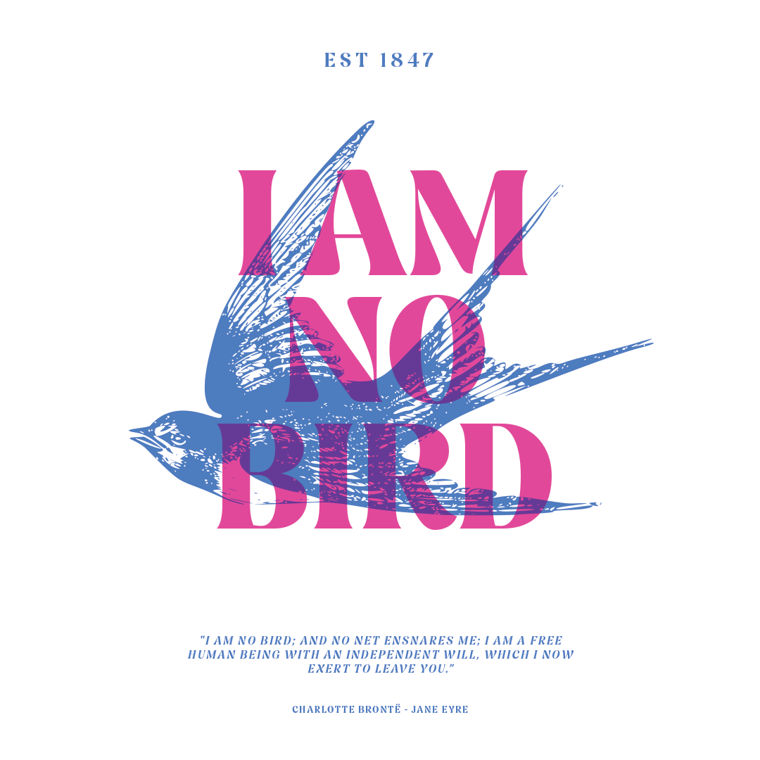 I Am No Bird - National Theatre Brontë Merch Tote Bag