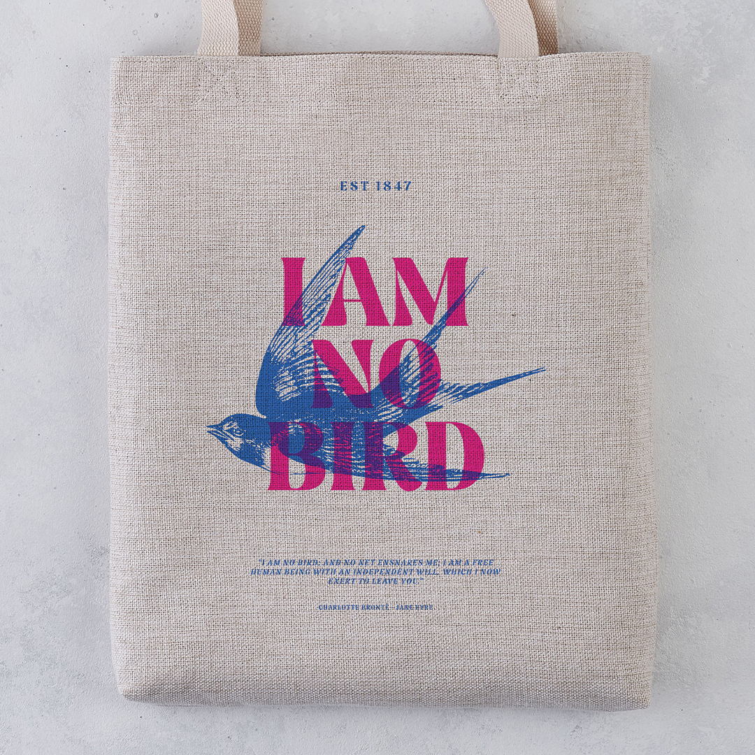 I Am No Bird - National Theatre Brontë Merch Tote Bag