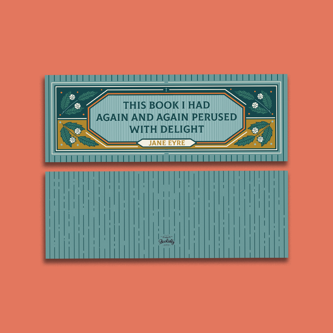 "This Book I Had Again and Again" Jane Eyre Book Lover Bookmark