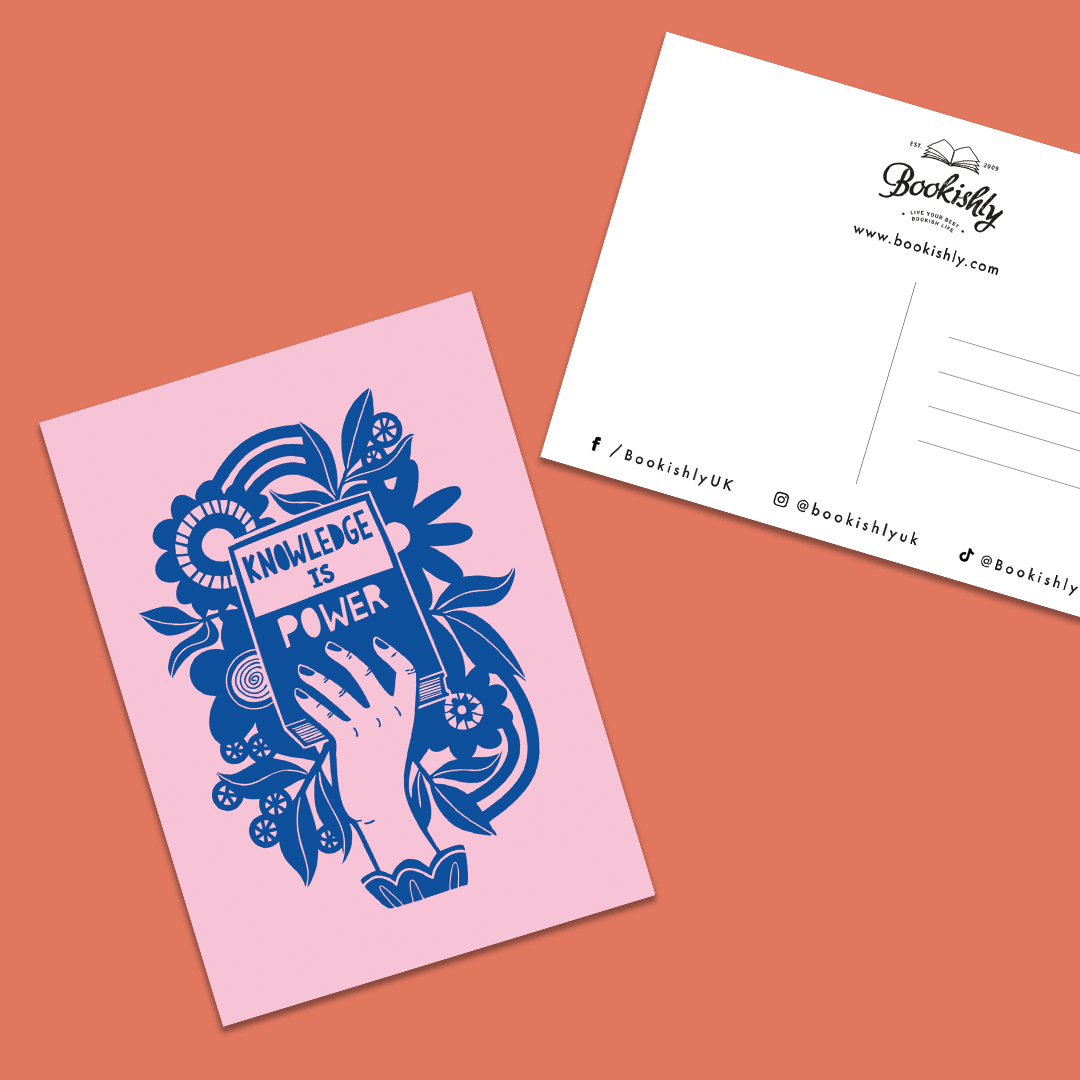 Literary Activist Collection. Cards and Postcards for book lovers, bookworms, bibliophiles, readers. Booktok lovers. The power of reading. The benefits of reading. Fighting for rights. Booktok and Bookstagram lovers. The joy of reading.