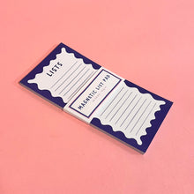 Blue Magnetic List Pad