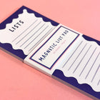 Blue Magnetic List Pad