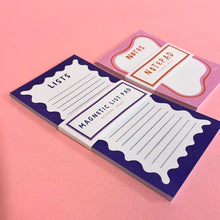 Blue Magnetic List Pad
