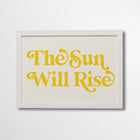 Les Miserables The Sun Will Rise Retro Wall Art