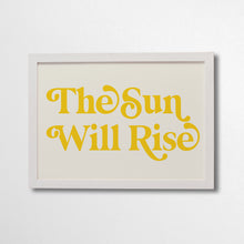 Les Miserables The Sun Will Rise Retro Wall Art