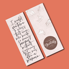 Virginia Woolf “Venture To Guess“ Bookmark