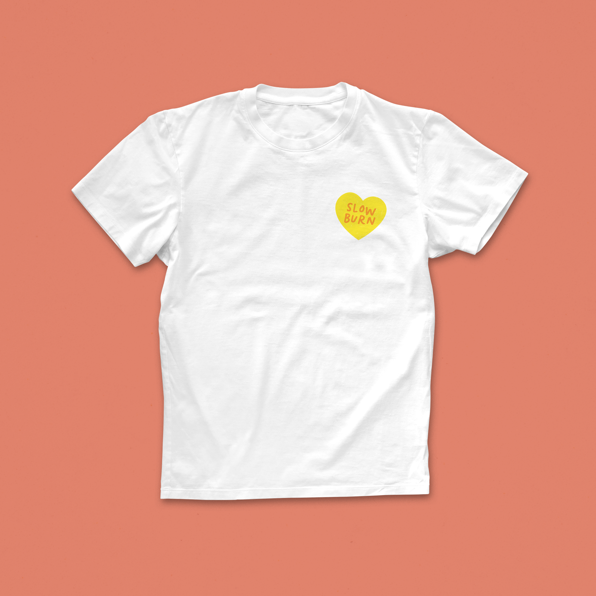 Slow Burn T-Shirt – Romance Reader Bookish Tee for Fans of Tension and Payoff