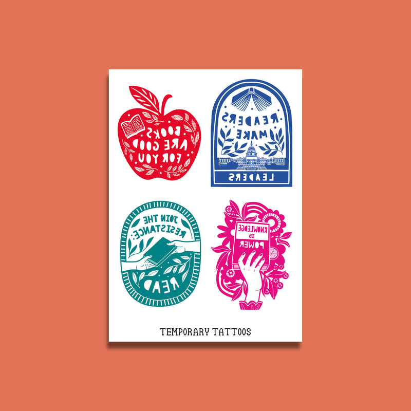 Temporary Tattoos - Activist Design