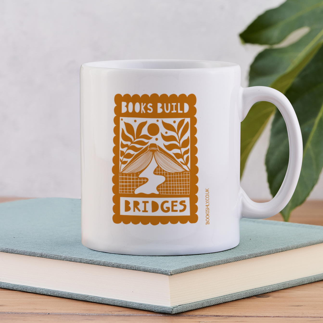 Books Build Bridges - Literary Mug