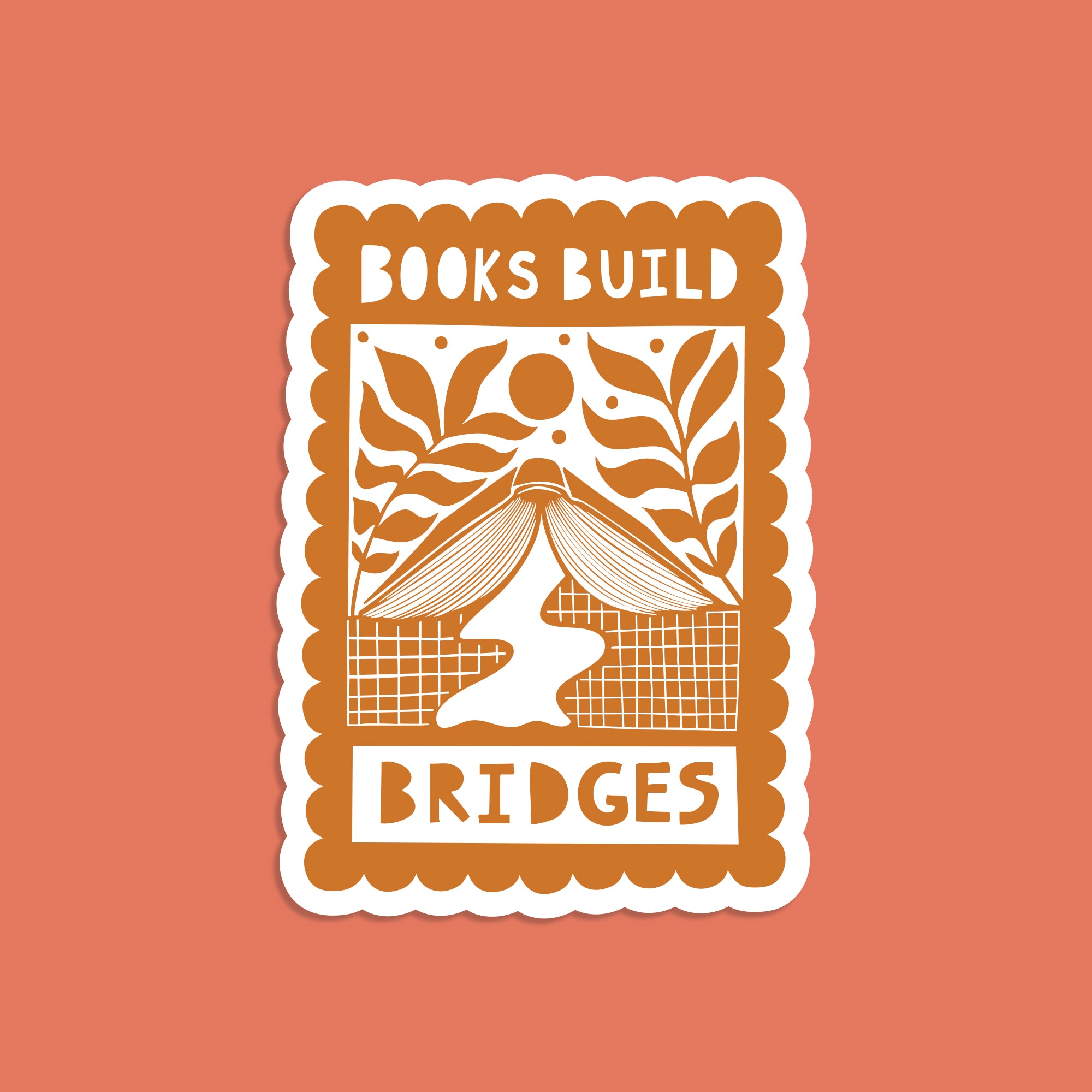 Books build bridges. literary activist. Power of reading. Joy of Reading. Stickers for book lovers. The perfect gift for book lovers, bookworms, readers and bibliophiles. Bookish Stationery stickers. Sticker Bundle.