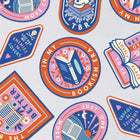 In my bookish era. Large die cut vinyl sticker. Bookish stationery for your laptop, phone, e-reader, notebook. Perfect gift for book lovers, bookworms, readers, bibliophiles. Booktok. Bookstagram. Bookishly. UK.