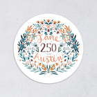 Jane Austen 250th Anniversary - Premium Die Cut Sticker