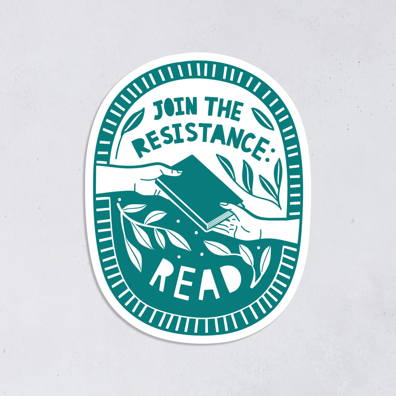Join the resistance. Read. literary activist. Power of reading. Joy of Reading. Stickers for book lovers. The perfect gift for book lovers, bookworms, readers and bibliophiles. Bookish Stationery stickers. Sticker Bundle.