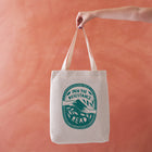 Literary Activist tote bag with bold reader empowerment slogan