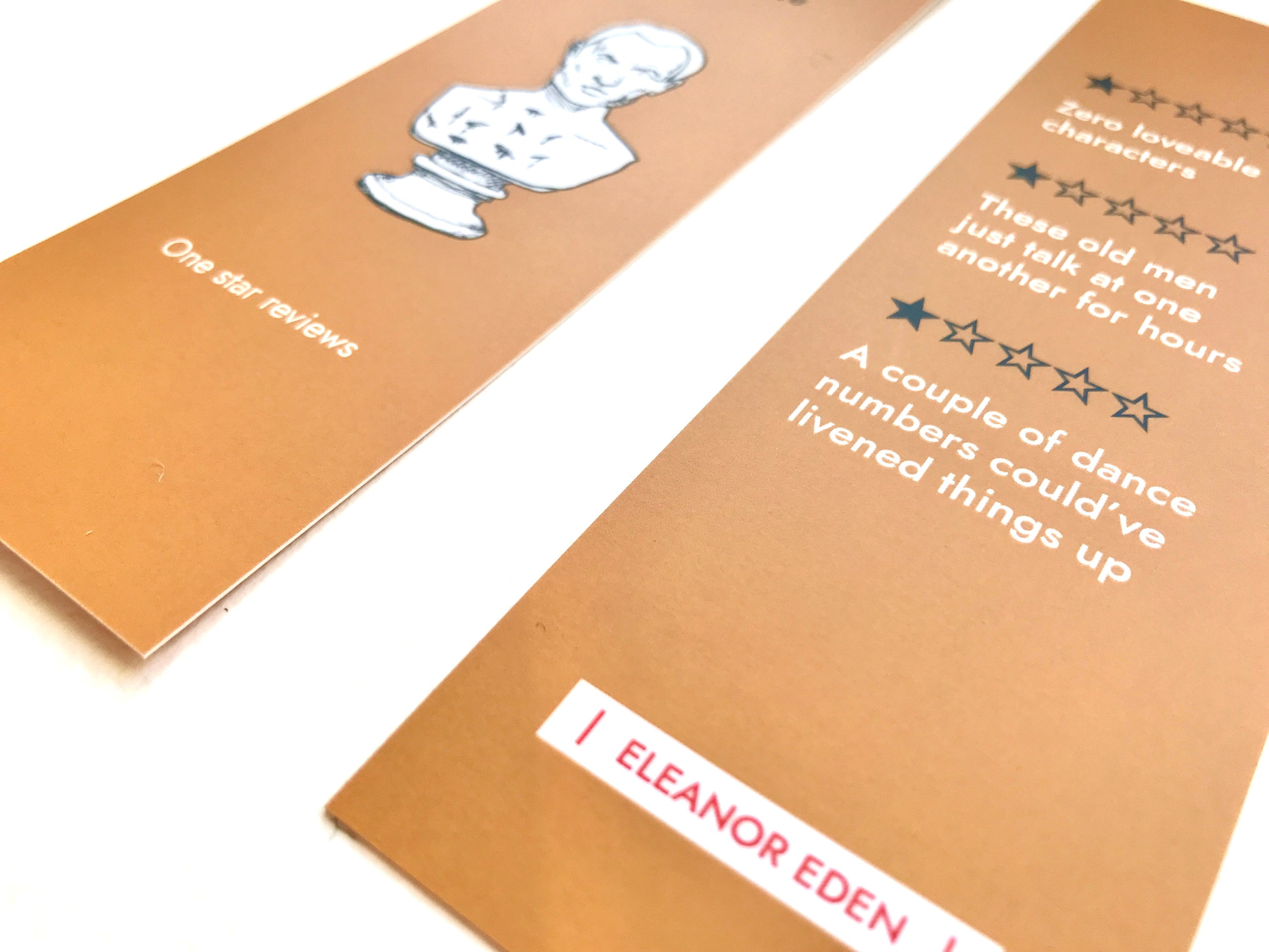 Funny Julius Caesar Bookmark – Shakespeare One Star Review
