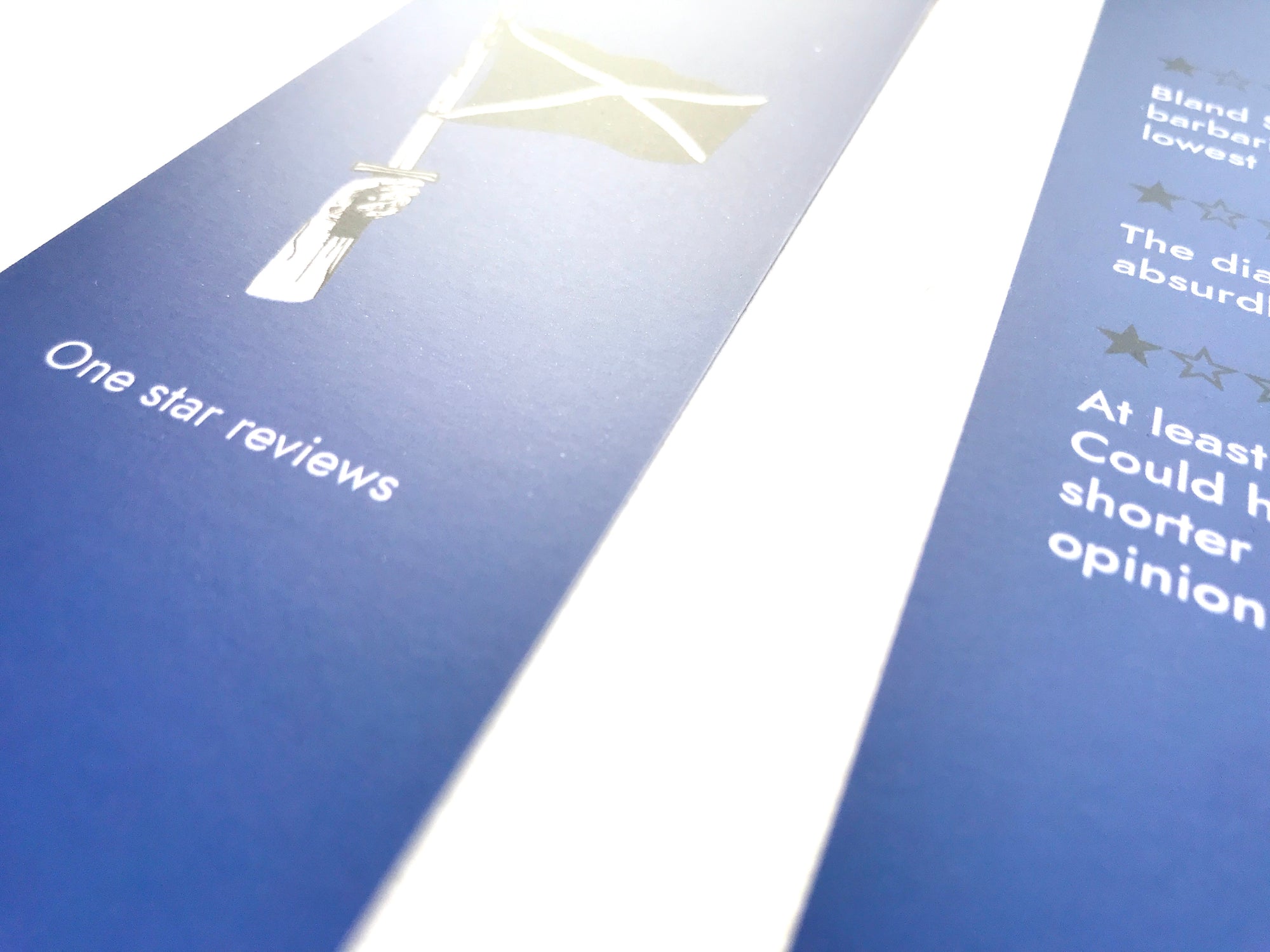 Funny Macbeth Bookmark – Shakespeare One Star Review