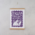 Open a book, open your mind. Literary activist wall art. Bookish prints for readers. Gift for readers, book lovers, bookworms, bibliophiles. Prints by Bookishly. The Power of reading. The joy of books. Educational art. Classroom Art.