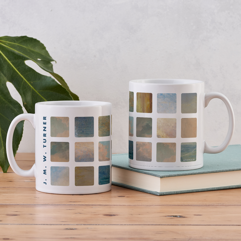 J.M.W. Turner Art Mug – Ceramic Mug with Details from Turner Paintings