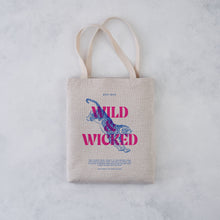 Wild and Wicked. Bronte Sisters. National Theatre Merch. Bookishly tote bag. Perfect for book lovers, bookworms, readers and bibliophiles.