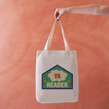 YA Reader Tote Bag – Merit Patch Design for Young Adult Book Fans