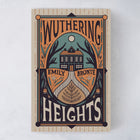 Flatlay of Wuthering Heights by Emily Brontë, Bookishly edition with exclusive illustrated dust jacket