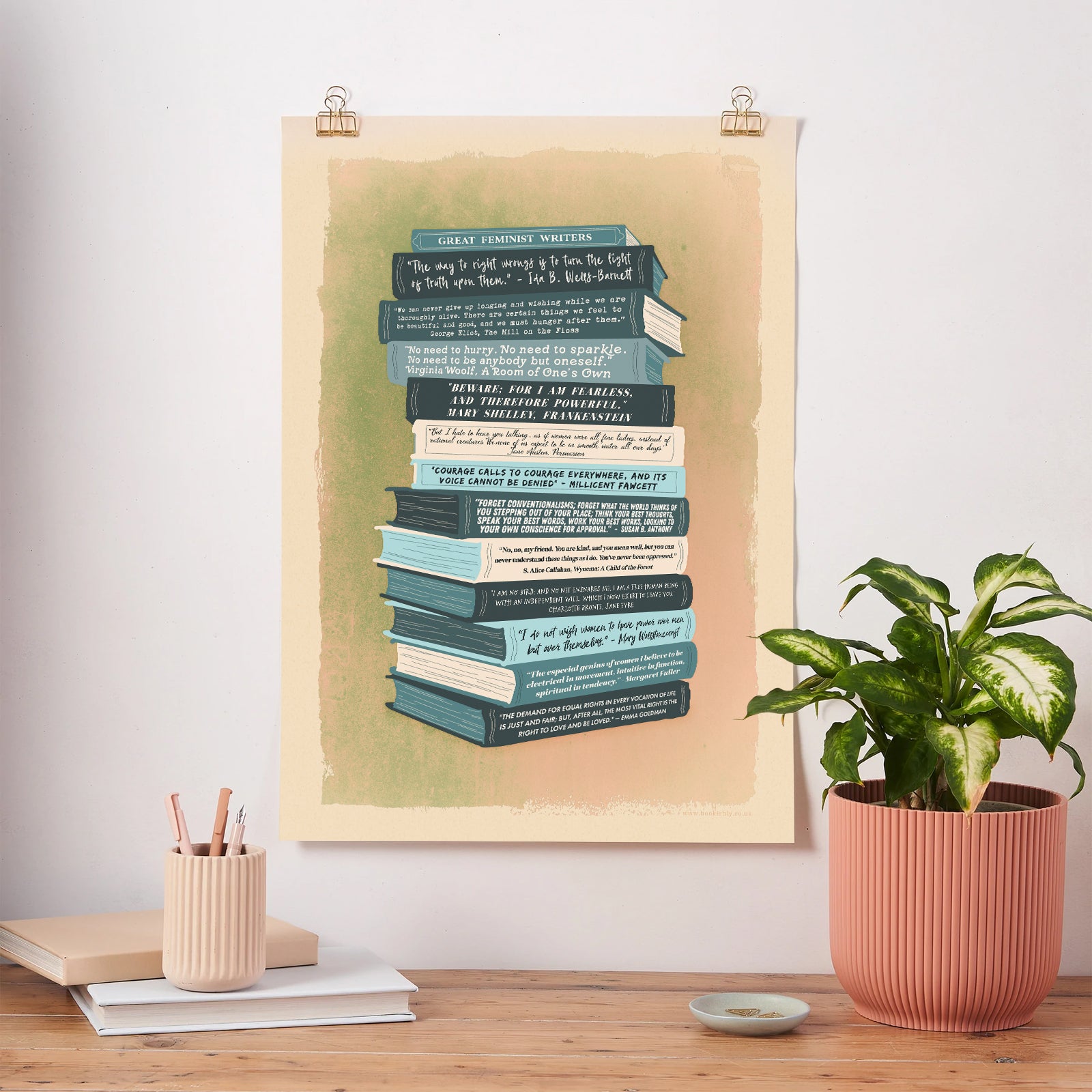 Feminist Quotes Poster