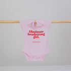 Jane Austen 'Obstinate Headstrong Girl' Babygrow