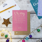 Pack Of Eight Christmas Postcards - Literary Christmas Quotes Set