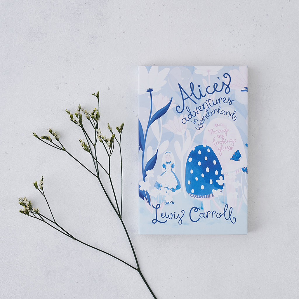 Alice in wonderland Bookishly edition. Bookishly digital illustration. 