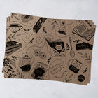 Five Wrapping Paper Sheets - Book Lover's Favourite Things