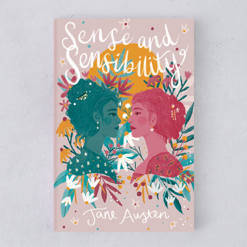 Sense and Sensibility by Jane Austen - Beautiful Editions of Classic Books (Pink Floral)