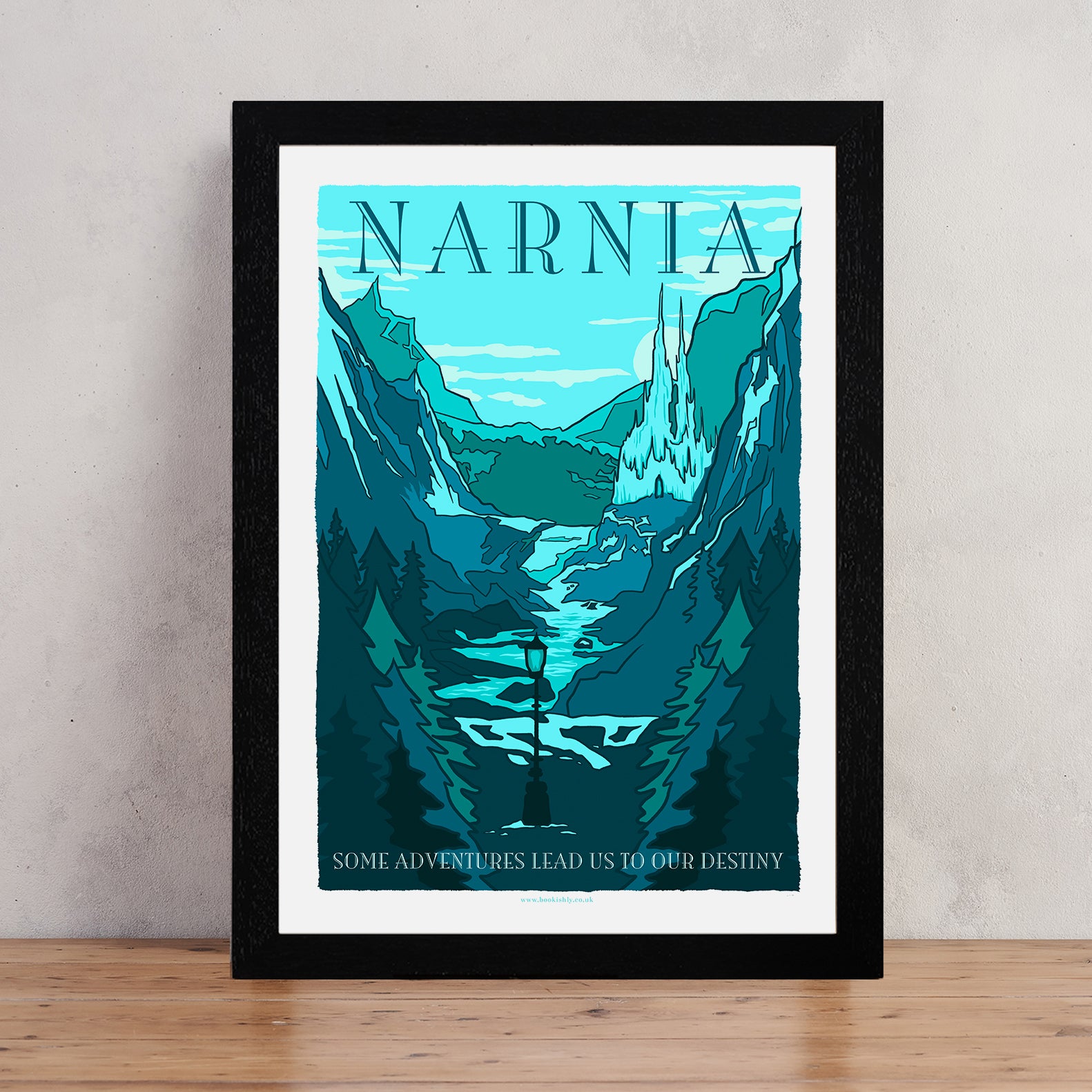 Narnia Art Print – The Lion, the Witch and the Wardrobe Travel Poster