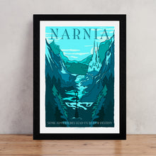 Narnia Art Print – The Lion, the Witch and the Wardrobe Travel Poster