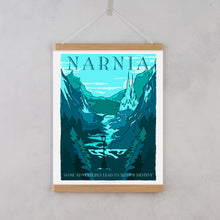 Narnia Art Print – The Lion, the Witch and the Wardrobe Travel Poster