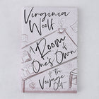 Flatlay of A Room of One’s Own by Virginia Woolf, Bookishly edition with exclusive illustrated dust jacket